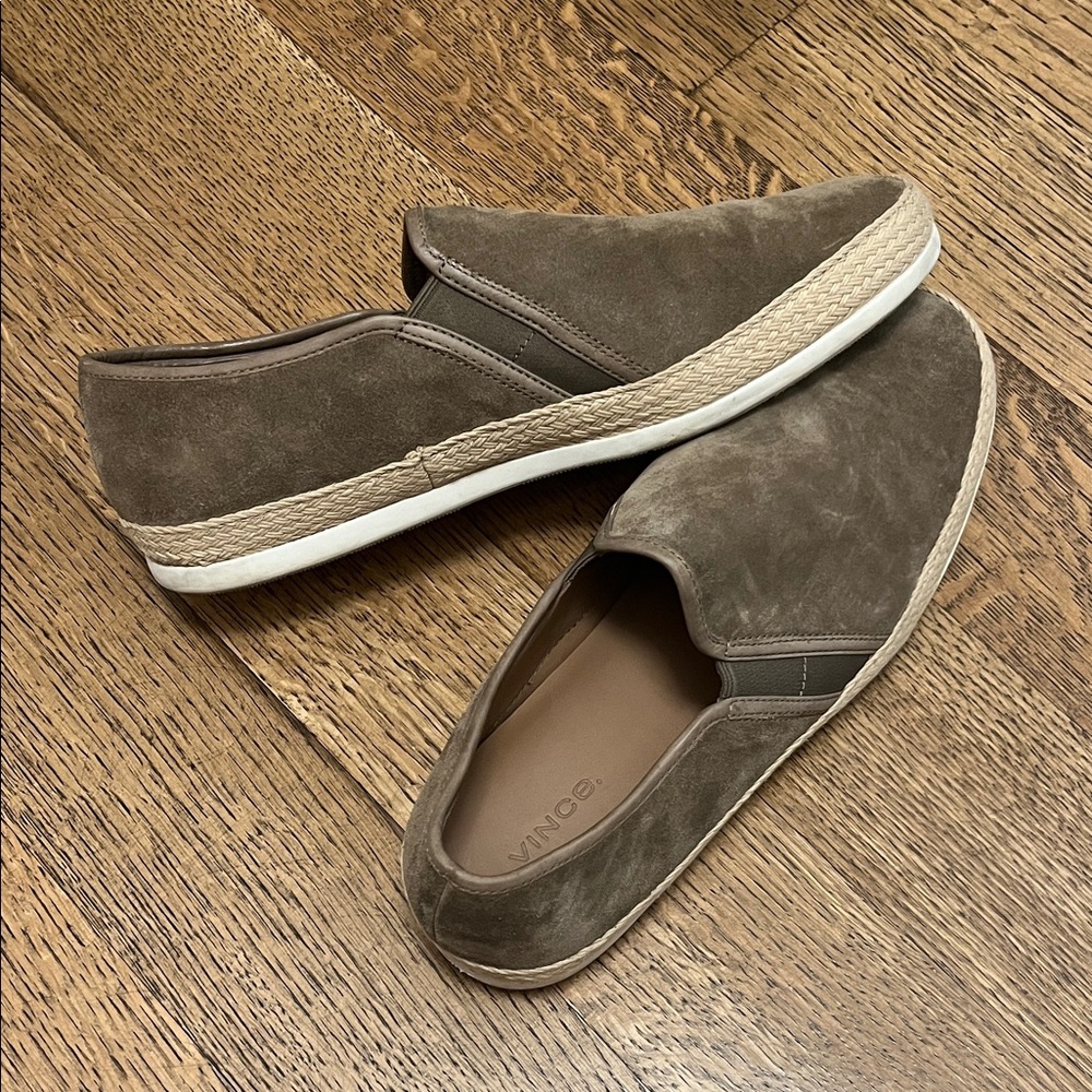 Men's Vince suede espadrilles